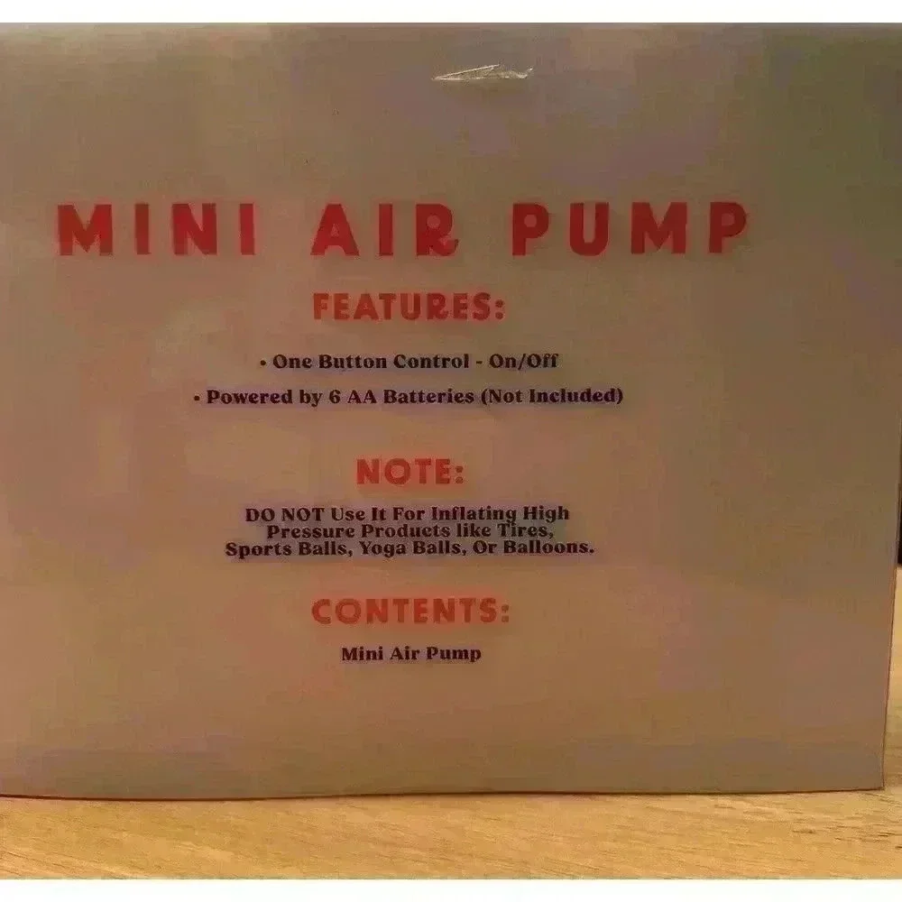Target Bullseye Playground Pink Balloon‎ Dog Mini Air Pump 9